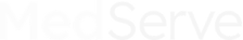 MedServe White Logo